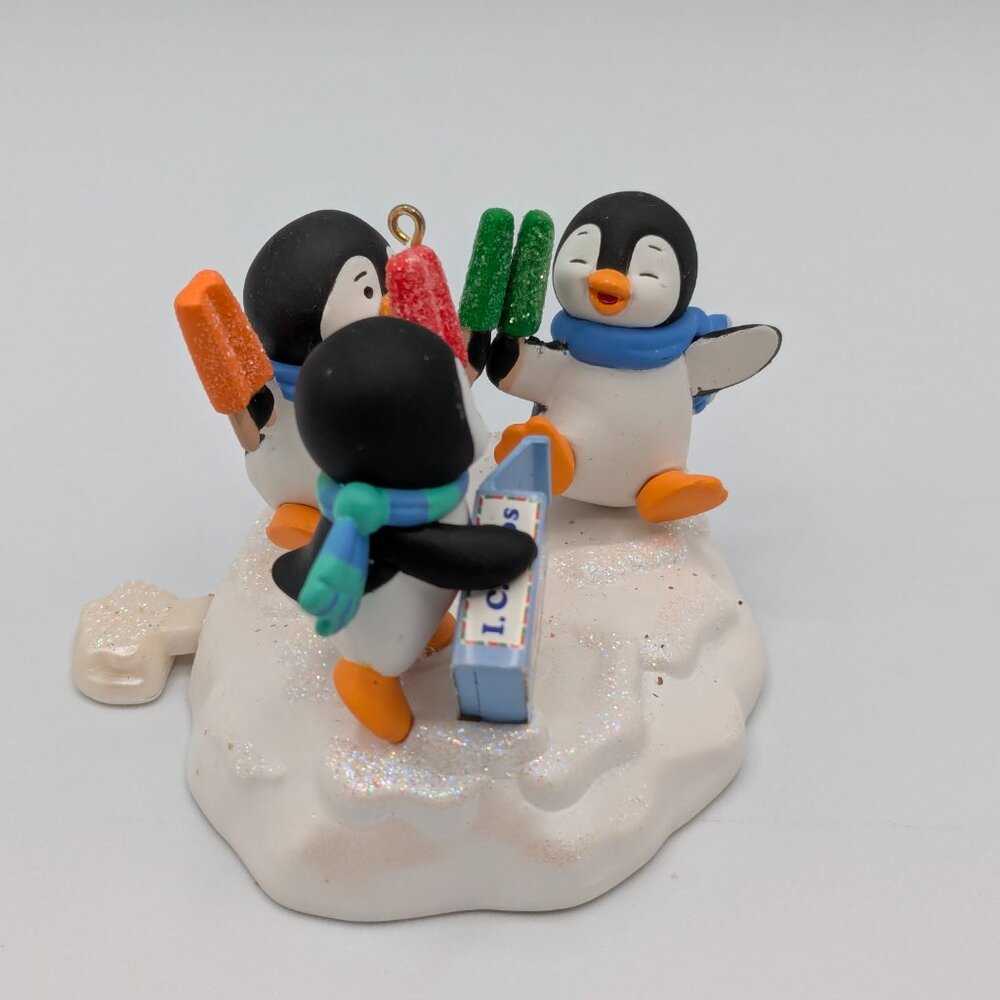 Hallmark Keepsake Cool Treats 2008 Christmas Ornament, Penguins - Picture 4 of 13